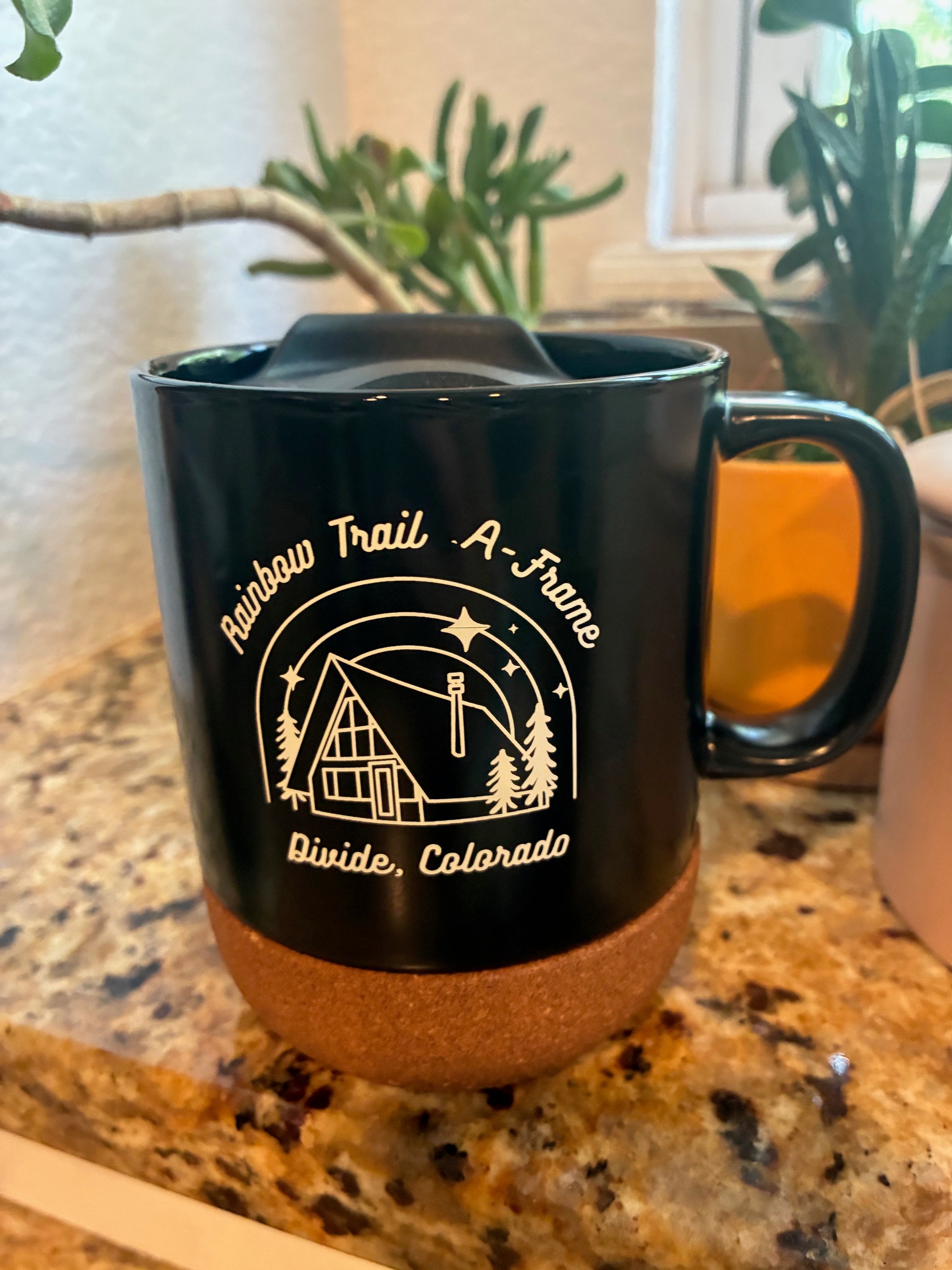 To-Go Mug (Ceramic+Cork+Lid)